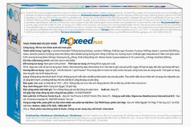 C&Aacute;CH PH&Acirc;N BIỆT PROXEED PLUS THẬT GIẢ