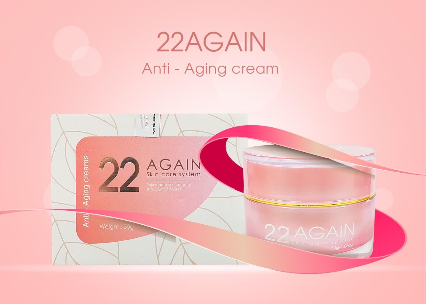 kem chống lão hóa 22 again