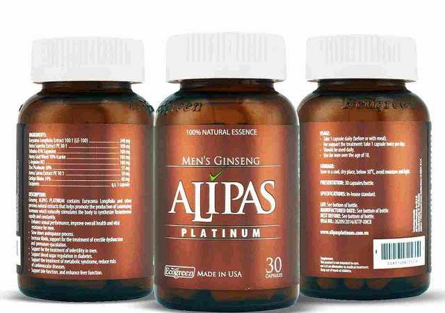 Sâm Alipas Platinum Giá Bao Nhiêu 01/2026? Có Tốt Không Webtretho? Tác Dụng Gì