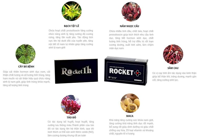 TH&Agrave;NH PHẦN ROCKET 1H