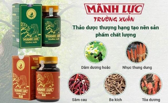 Thành phần Mãnh Lực Trường Xuân thế hệ 2