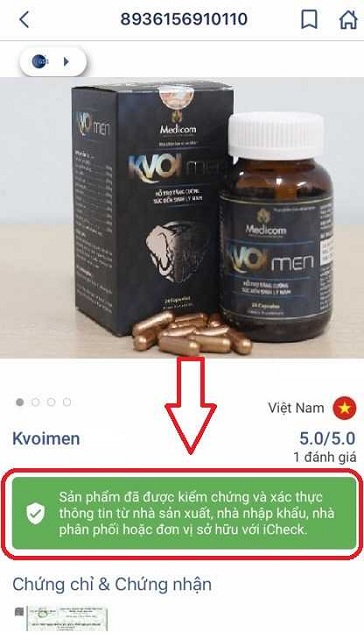 C&Aacute;CH PH&Acirc;N BIỆT KVOIMEN THẬT GIẢ