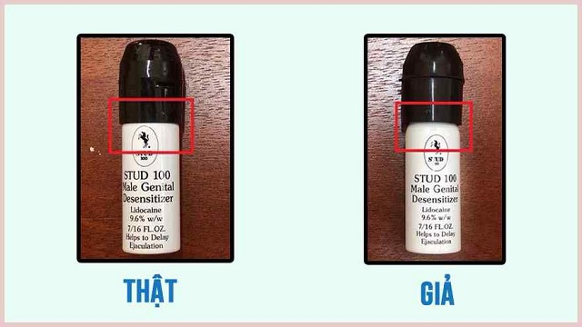 CÁCH PHÂN BIỆT STUD 100 THẬT GIẢ