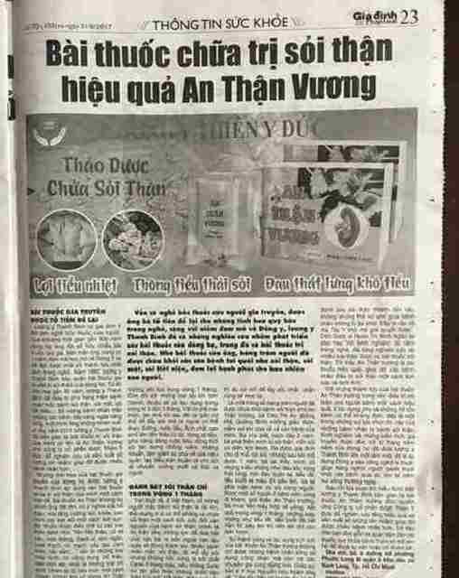 Đ&Aacute;NH GI&Aacute; AN THẬN VƯƠNG (1)