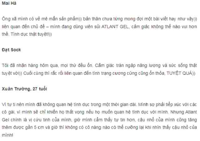 Đ&Aacute;NH GI&Aacute; ATLANT GEL (2)