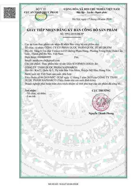 KVOIMEN C&Oacute; TỐT KH&Ocirc;NG