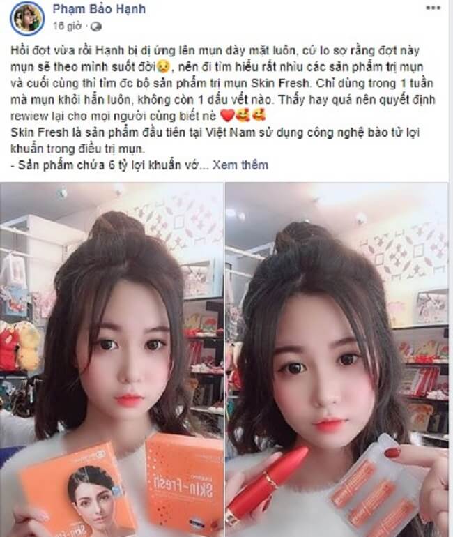 review skin fresh webtretho