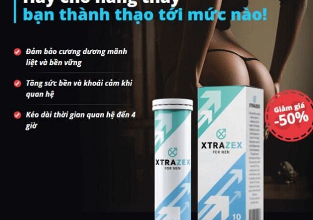 Xtrazex: Thành Phần, Công Dụng, Cách Dùng, Giá Bao Nhiêu, Có Tốt Không