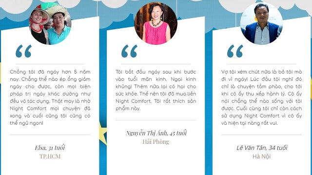 Đánh giá Night Comfort