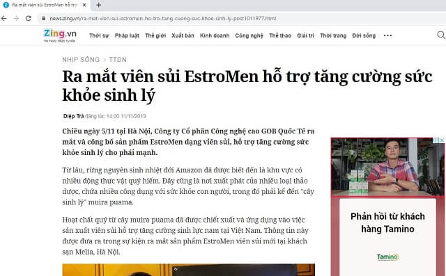 Đánh giá viên sủi Estromen