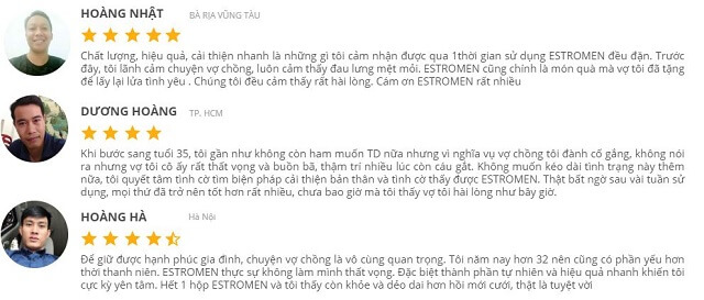 Đánh giá viên sủi Estromen