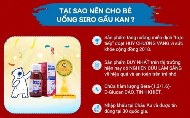 Imunoglukan có tốt không