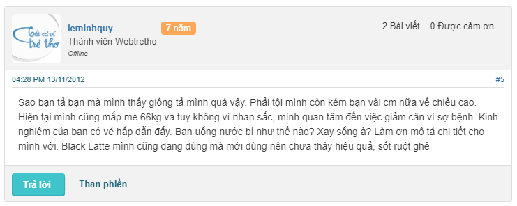 Đ&Aacute;NH GI&Aacute; BLACK LATTE