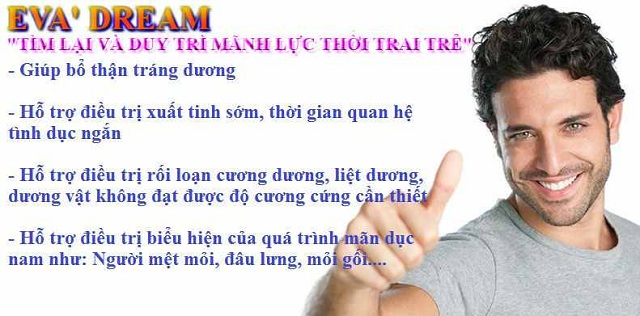 C&Ocirc;NG DỤNG EVA'S DREAM