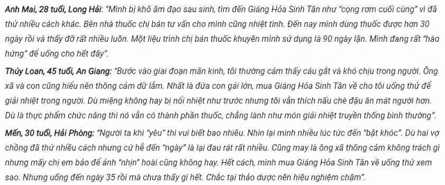 Đ&Aacute;NH GI&Aacute; GI&Aacute;NG HỎA SINH T&Acirc;N (4)