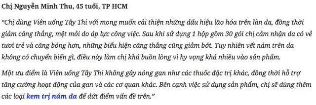 ĐÁNH GIÁ VIÊN UỐNG TÂY THI (1)