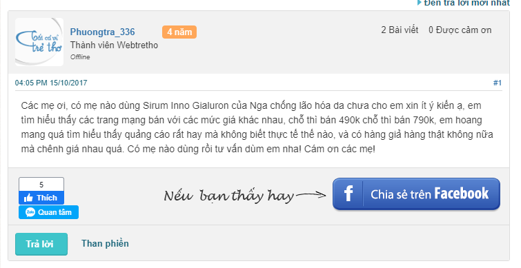 ĐÁNH GIÁ INNO GIALURON