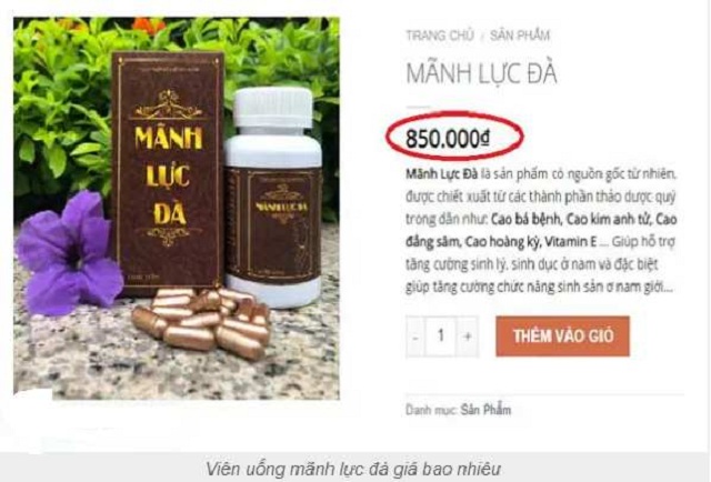 MÃNH LỰC ĐÀ GIÁ BAO NHIÊU