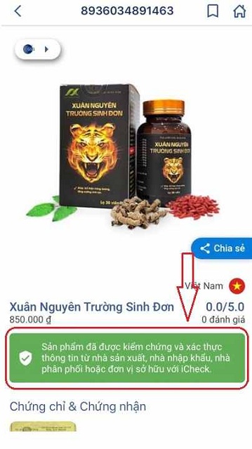 CÁCH PHÂN BIỆT XUÂN NGUYÊN TRƯỜNG SINH ĐƠN THẬT GIẢ