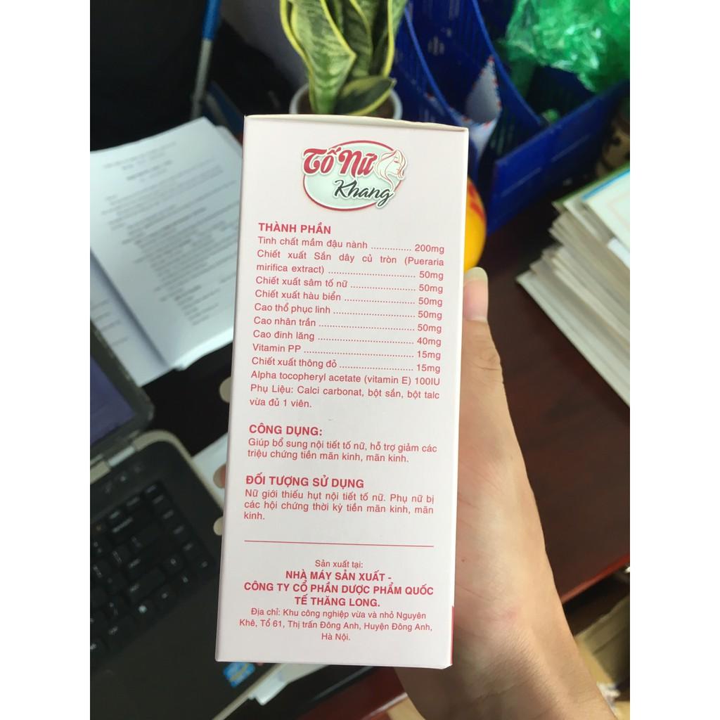 TỐ NỮ KHANG C&Oacute; T&Aacute;C DỤNG PHỤ KH&Ocirc;NG