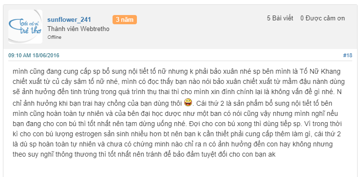 TỐ NỮ KHANG REVIEW WEBTRETHO