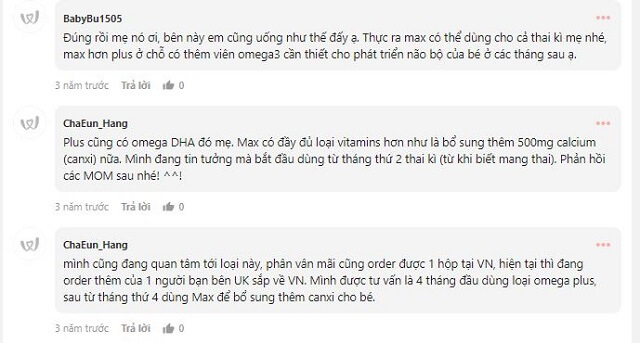 Đánh giá Pregnacare