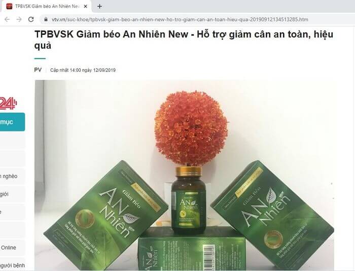 Đánh giá thuốc giảm cân An Nhiên