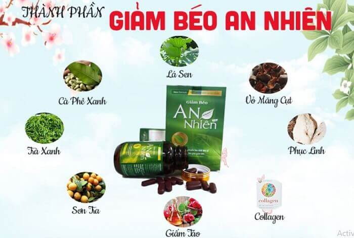 Thành phần thuốc giảm cân An Nhiên