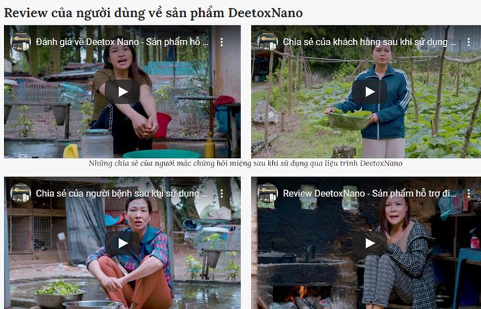 ĐÁNH GIÁ DEETOX NANO